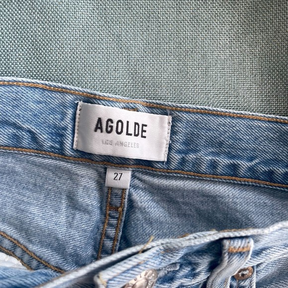 AGOLDE Riley High Rise Straight Crop - Picture 4 of 4